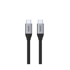 Unitek 1m USB 3.1 Thunderbolt 3 USB Type-C Cable - High-Speed, Durable, Black - Perfect for Fast Charging & Data Transfer
